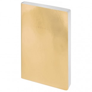 Ежедневник GREENWICH LINE "Galaxy. Golden mirror", А5, 136 листов, кожзам, золото