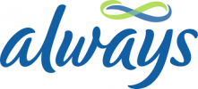 Логотип бренда ALWAYS
