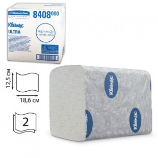 Туалетная бумага KIMBERLY-CLARK "Kleenex", 18,6х12,5 см, 200 л х 36 штук, 2 слоя, белый