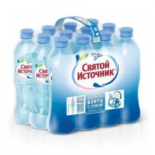 Вода питьевая СВЯТОЙ ИСТОЧНИК, 500 мл, бутылка