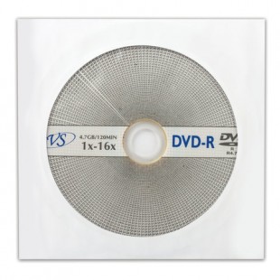 Диск DVD-R VS, 4,7 Gb, 16x, конверт