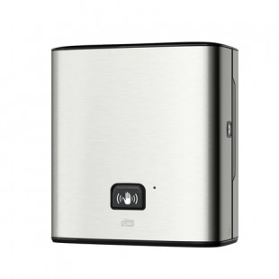 Диспенсер для полотенец TORK (Система H1) Matic, в рулонах, СЕНСОРНЫЙ, элемент питания R20, металлический, 460001