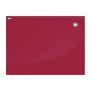 Доска магнитно-маркерная 2X3 "Office", 60х80 см, стекло, красный