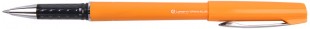 Ручка гелевая LAMARK "Eurasia", грип, узел 0,5 мм, синий (оранжевый)