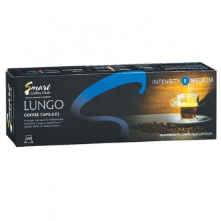 Кофе молотый NESPRESSO "Lungo", 55 г, коробка 10 капсул