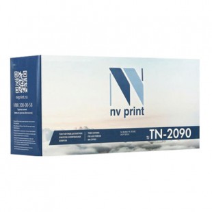 Картридж лазерный NV PRINT "TN2090", на 1000 страниц, черный