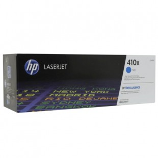 Картридж лазерный HP (CF411X) LaserJet Pro M477fdn/M477fdw/477fnw/M452dn/M452nw, голубой, оригинальный, 5000 стр.