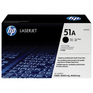 Картридж лазерный HP "51A/Q7551A", на 6500 страниц, черный
