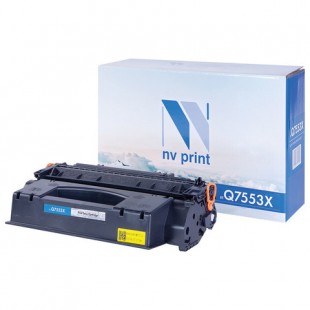 Картридж лазерный NV PRINT "Q7553X", на 7000 страниц, черный