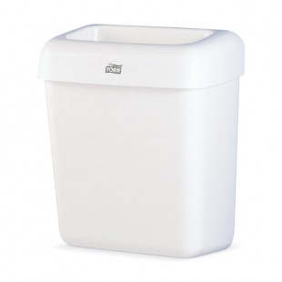 Контейнер для мусора TORK "Mini bin. B2", 20 л, пластик, белый, 226100