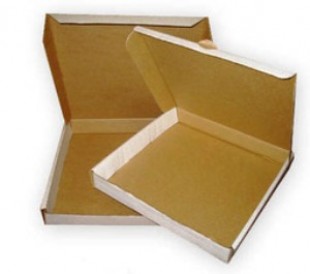Коробка для пиццы SV, 320х320х40 мм, гофрокартон, белый