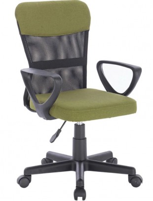 Кресло офисное BRABIX "Jet MG-315", сетка/пластик, зеленый