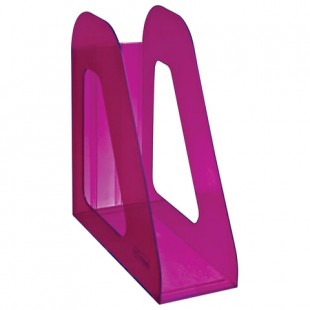 Лоток вертикальный СТАММ "Фаворит", 235х90х240 мм, пластик, фиолетовый