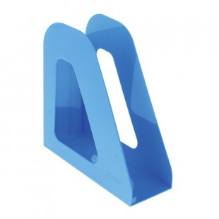 Лоток вертикальный СТАММ "Фаворит", 235х90х240 мм, пластик, голубой