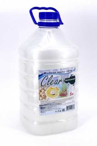 Мыло жидкое CLEAR "Жемчужное", 5 л, гель, пэт-бутылка