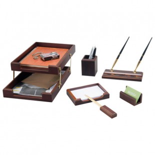 Настольный набор BESTAR "Apollon", 6 предметов, дерево, орех, 23635