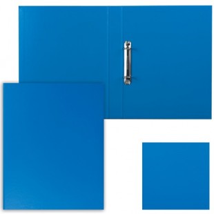 Папка на 2 кольцах ESSELTE "Standard", 35 мм, ПВХ, синий