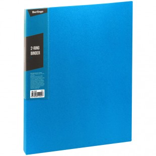 Папка на 2 кольцах BERLINGO "Color Zone", 35 мм, 600 мкм, синий
