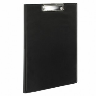 Папка-планшет BRAUBERG, А4, картон/ПВХ, черный