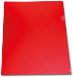 Папка-уголок LAMARK, А4, 180 мкм, красный