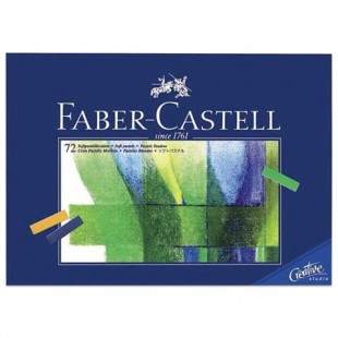 Пастель мягкая художественная FABER-CASTELL "Creative studio", 72 цвета, 1/2 стандартной длины, 128272
