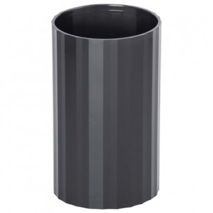 Подставка-органайзер СТАММ "Гранд" (стакан для ручек), 70х70х110 мм, черная