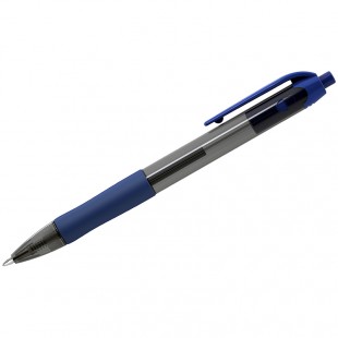 Ручка гелевая автоматическая ERICH KRAUSE "Smart-Gel", грип, узел 0,5 мм, синий