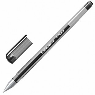 Ручка гелевая ERICH KRAUSE "G-Tone", узел 0,5 мм, пластик, черный