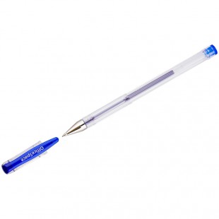 Ручка гелевая OFFICE SPACE, узел 0,5 мм, пластик, синий