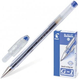 Ручка гелевая PILOT "G-1”, узел 0,5 мм, синий