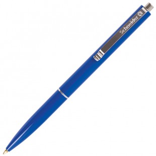 Ручка шариковая автоматическая SCHNEIDER "K15", узел 1 мм, синий