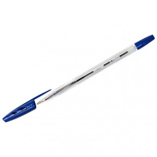 Ручка шариковая BERLINGO "Tribase", узел 1 мм, пластик, синий