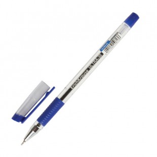 Ручка шариковая ERICH KRAUSE "Ultra L-30", грип, игольчатый узел 0,7 мм, пластик, синий