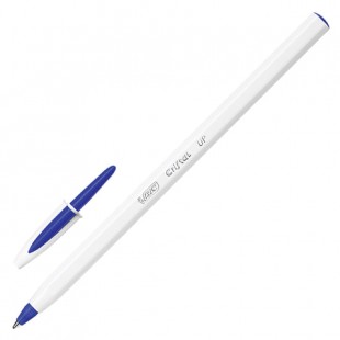 Ручка шариковая BIC "Cristal UP", узел 1,2 мм, пластик, синий