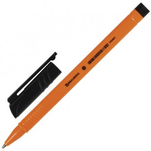 Ручка шариковая BRAUBERG "Solar", узел 1 мм, черный