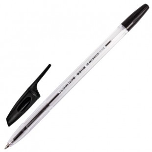 Ручка шариковая BRAUBERG "X-301", узел 0,7 мм, черный