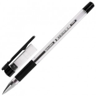 Ручка шариковая BRAUBERG "X-Writer", грип, узел 0,7 мм, черный