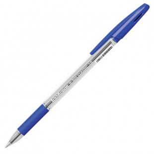 Ручка шариковая ERICH KRAUSE "R-301 Grip", грип, узел 1 мм, синий