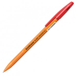 Ручка шариковая ERICH KRAUSE "R-301 Orange Stick", узел 0,7 мм, красный