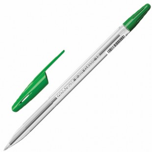 Ручка шариковая ERICH KRAUSE "R-301 Classic", узел 1 мм, зеленый