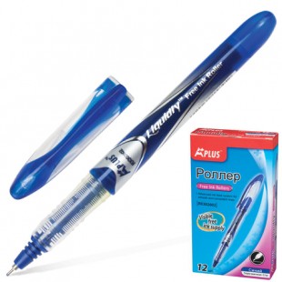 Ручка-роллер BEIFA "A Plus", игольчатый узел 0,5 мм, синий