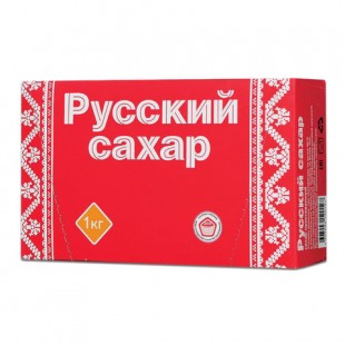 Сахар-рафинад РУССКИЙ, 1 кг, коробка