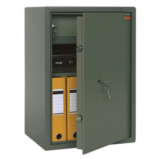 Сейф офисный VALBERG "ASM-63T", 630х440х355 мм, 38кг, ключевой замок+полка, крепление к стене, полу