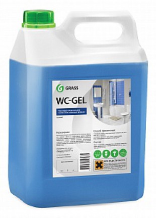 Средство для уборки сантехнических блоков 5,3 кг GRASS WS-GEL, кислотное, гель