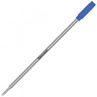 Стержень шариковый масляный для поворотной ручки BRAUBERG "Cross", 116 мм, узел 1 мм, металл, синий