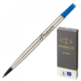 Стержень-роллер PARKER "Quink RB", 116 мм, узел 0,5 мм, синий