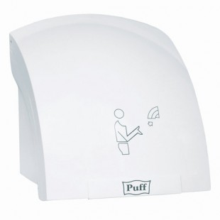 Сушилка для рук PUFF "8820", 2000 Вт, пластик, белый