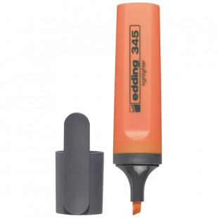 Текстмаркер EDDING, скошенный наконечник 2-5 мм, оранжевый