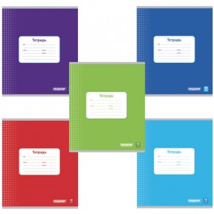 Тетрадь ПИФАГОР, 18 листов, клетка, скрепка