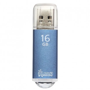 Флэш-диск SMARTBUY "V-Cut", 16 GB, USB 2.0, синий